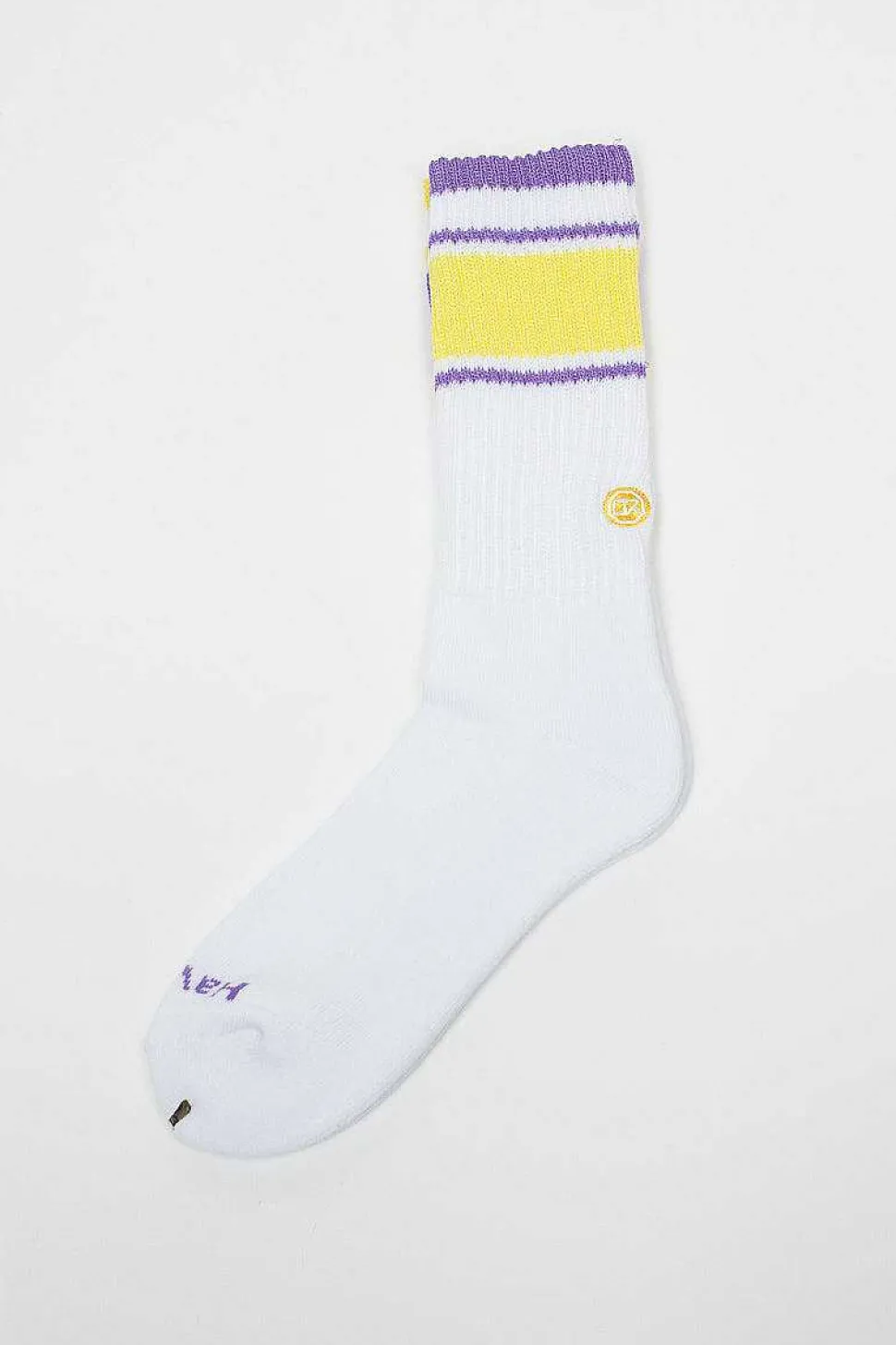 Rs-219 Stripe Socks Purple