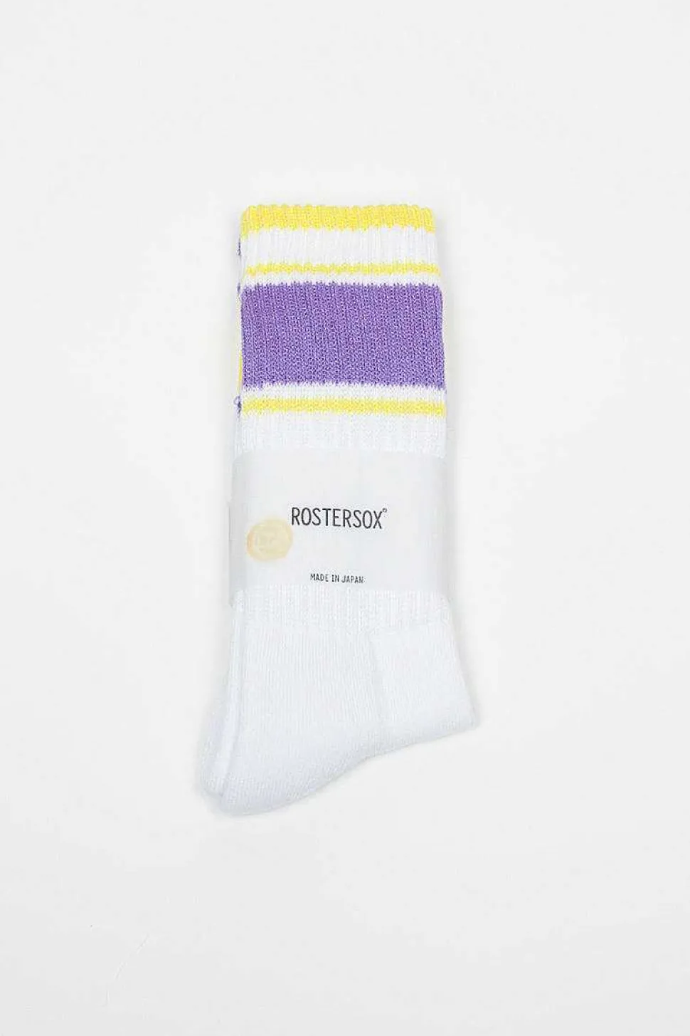 Rs-219 Stripe Socks Purple