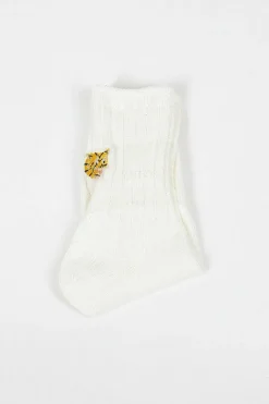 Rs-193 Tiger Socks White