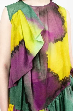 Ruffle Top Yellow Dye
