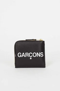Sa3100Hl Black Huge Logo Wallet