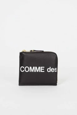 Sa3100Hl Black Huge Logo Wallet
