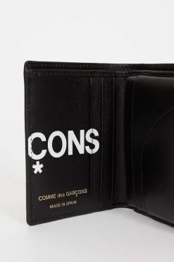 Sa0641Hl Black Huge Logo Wallet