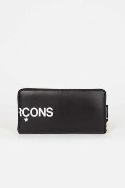 Sa0110Hl Black Huge Logo Wallet