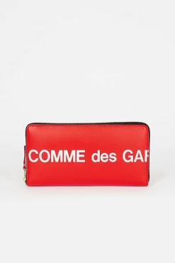 Sa0110Hl Red Huge Logo Wallet
