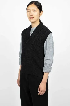 Shawl Collar Slipover Ink