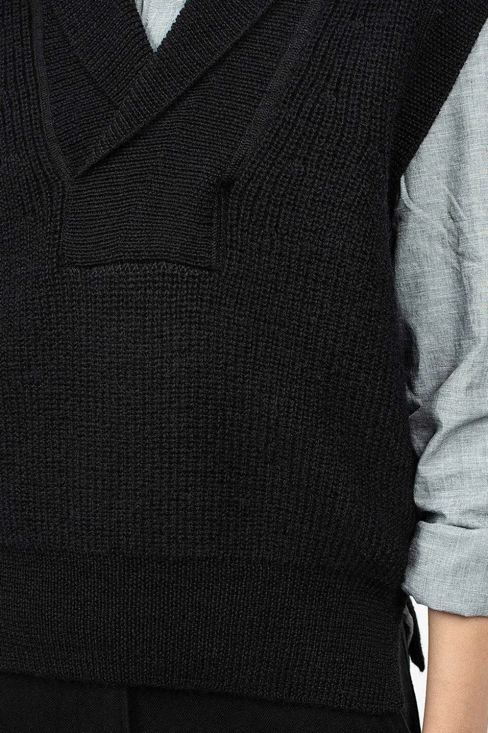 Shawl Collar Slipover Ink