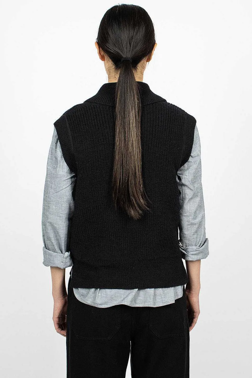 Shawl Collar Slipover Ink
