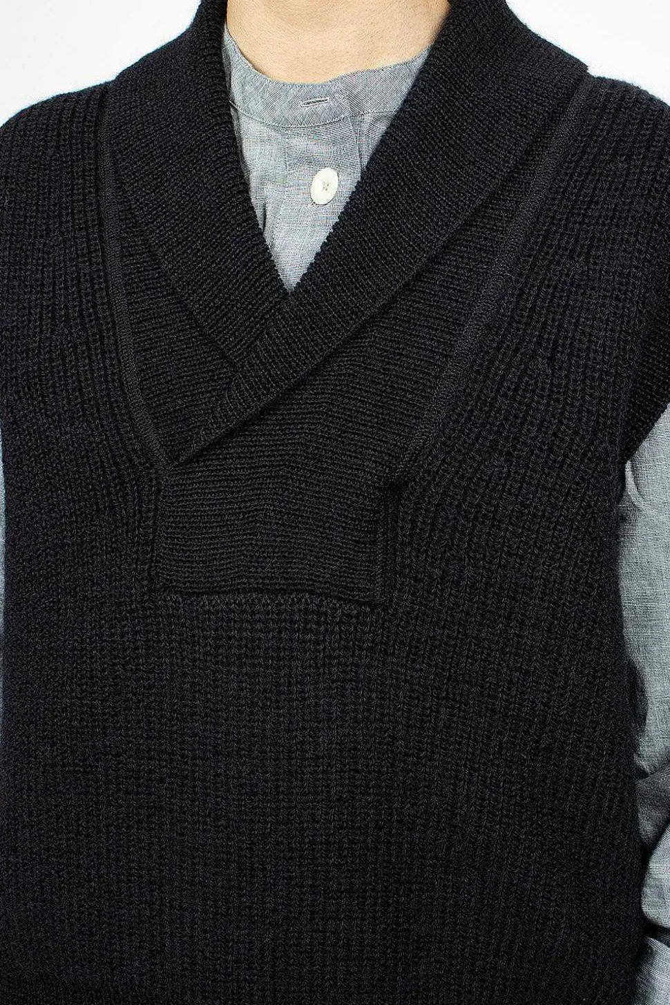 Shawl Collar Slipover Ink