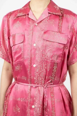 Shirt Dress Ornament Pink