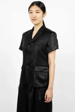 Short-Sleeved Jacket Black