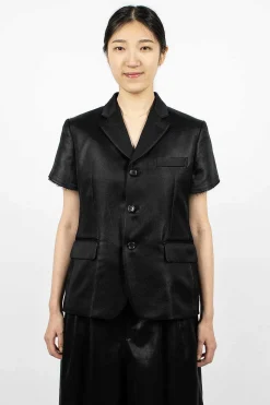 Short-Sleeved Jacket Black