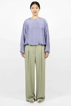 Silk Blouse Lavender