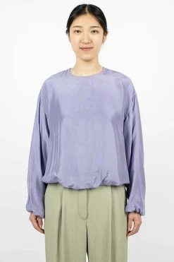 Silk Blouse Lavender