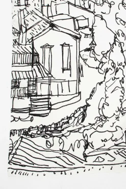 Silk Scarf Village Design