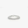 Silver Embroidered A Bracelet 5