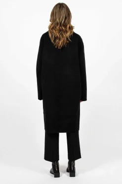 Single Breasted Coat Black