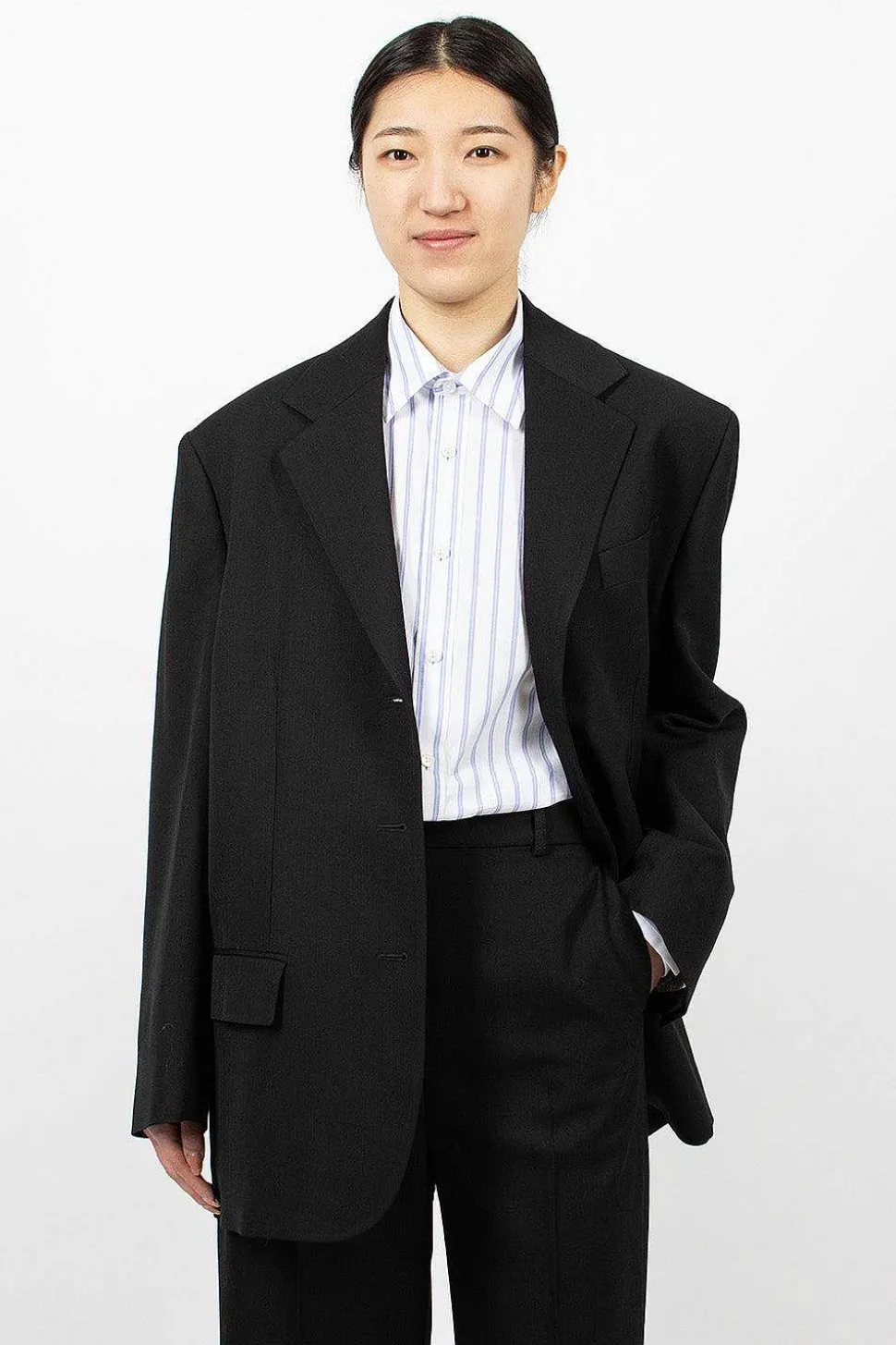Single Breasted Suit Black