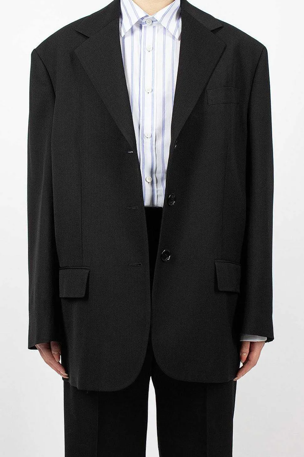 Single Breasted Suit Black