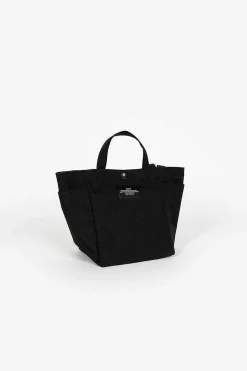 Small Side Pocket Tote Black