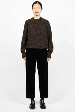 Soft Donegal Jumper Earth