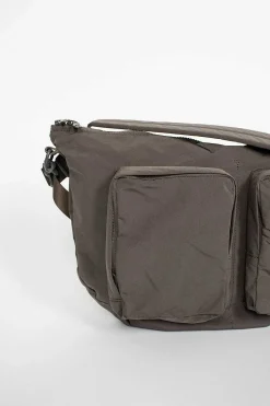 Split Yarn Body Bag Grey