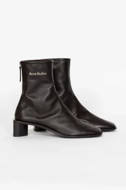 Square Toe Boot Black