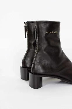 Square Toe Boot Black