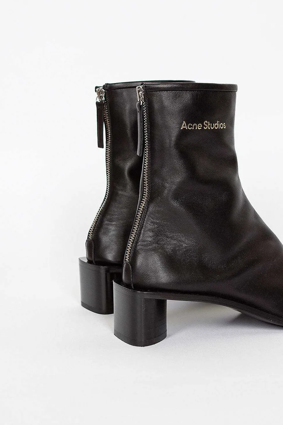Square Toe Boot Black