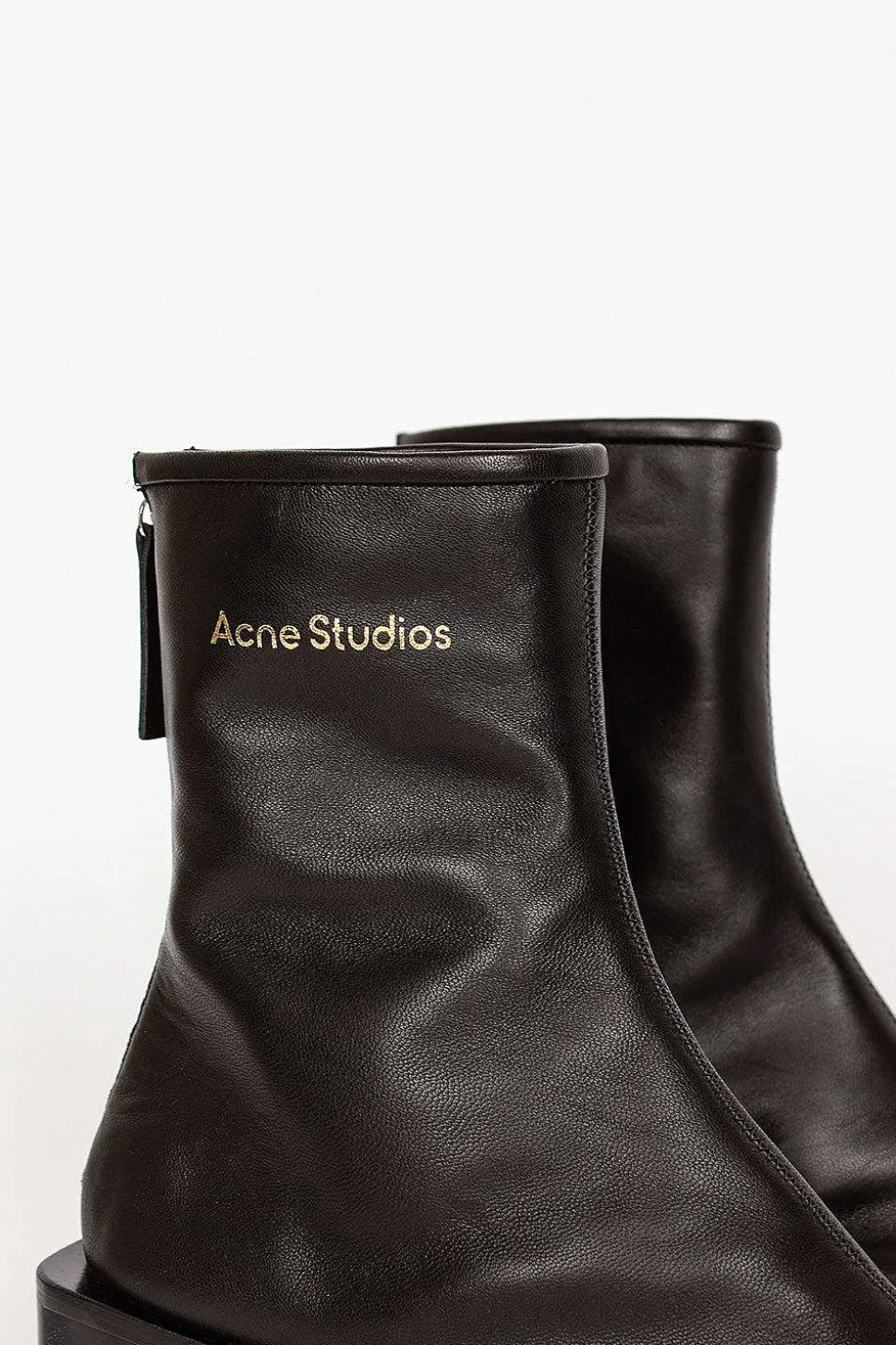 Square Toe Boot Black