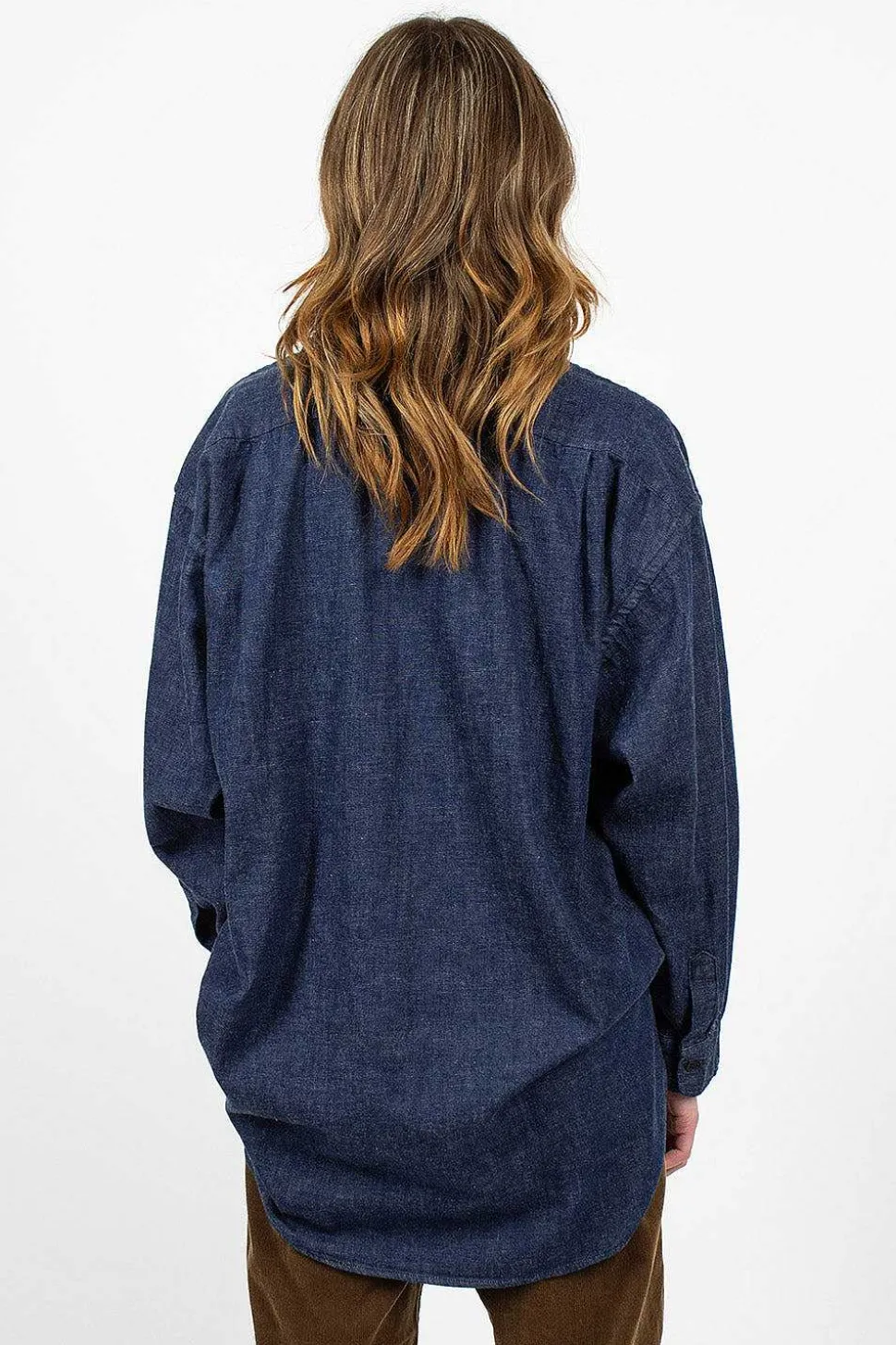 Stand Collar Shirt One Wash