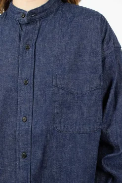 Stand Collar Shirt One Wash