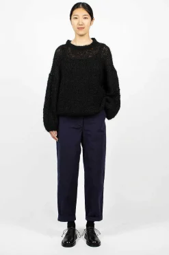 Stitch Crewneck Black