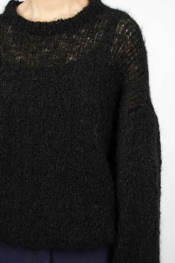 Stitch Crewneck Black