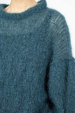 Stitch Crewneck Teal