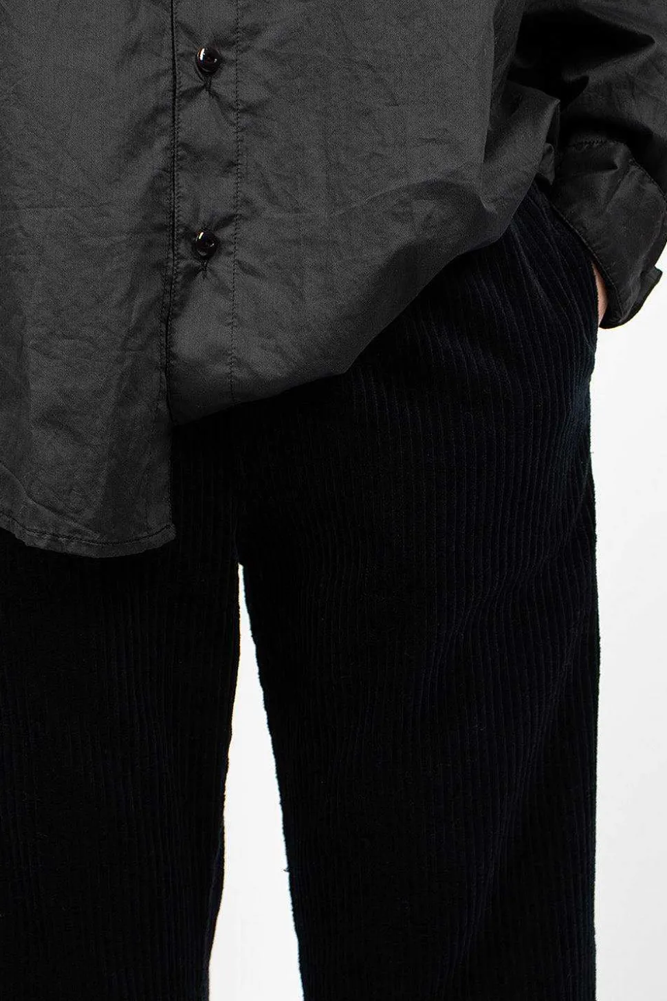 Stk Corduroy Pant Dark Navy