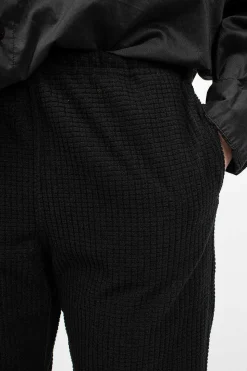 Stk Waffle Pant Black
