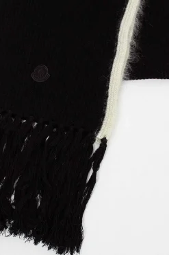Stripe Scarf Mohair Blend