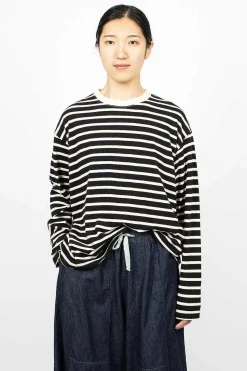 Striped Pullover Black