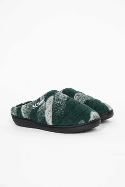 Subu Mountain Camo Sandal Green