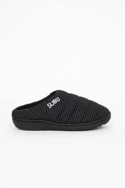 Subu Reflective Ripstop Sandal Black