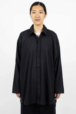 Tailored Artist Smock Navy