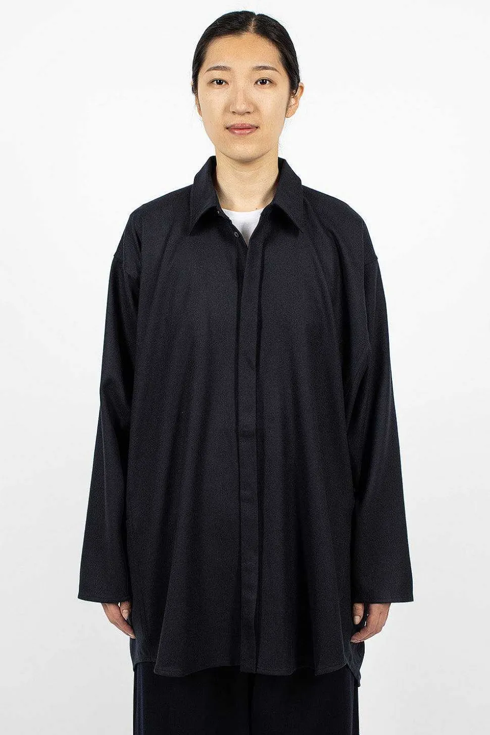 Tailored Artist Smock Navy