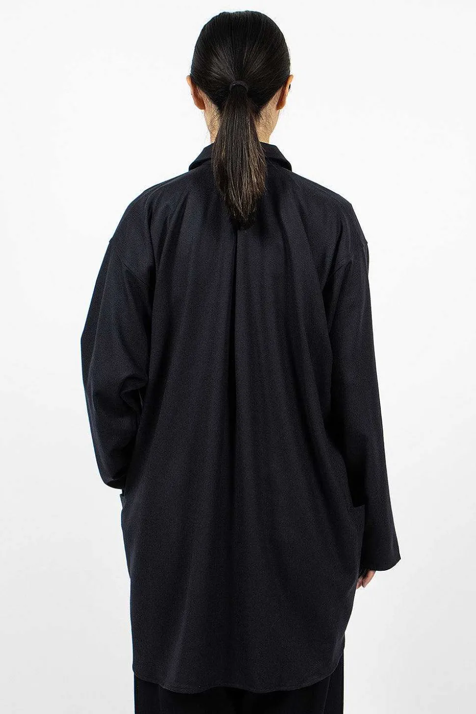 Tailored Artist Smock Navy