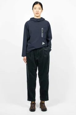 Tapered Corduroy Trouser Blue Green
