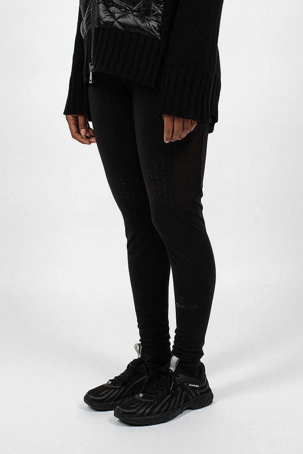 Technical Jersey Leggings Black