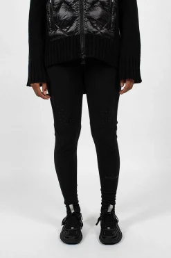 Technical Jersey Leggings Black