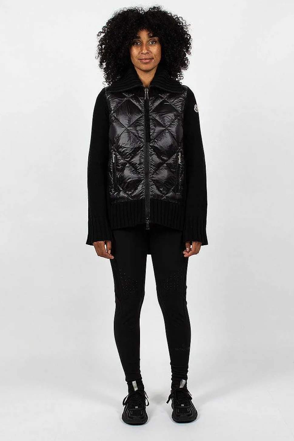 Technical Jersey Leggings Black