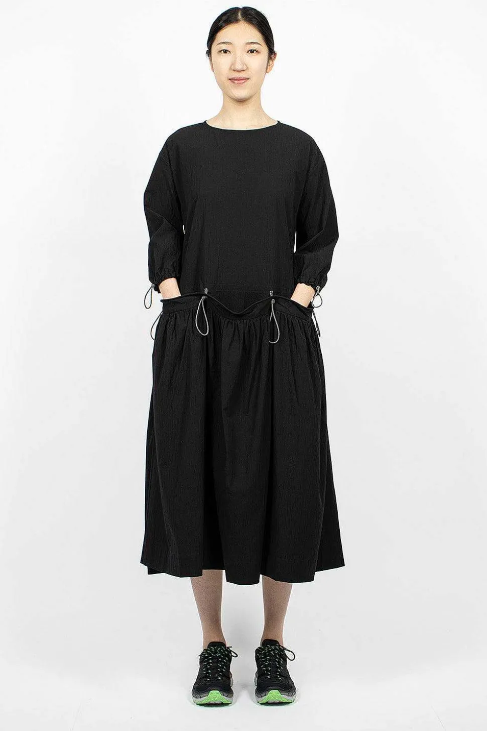 The Roper Dress Crinkled Cotton Flint