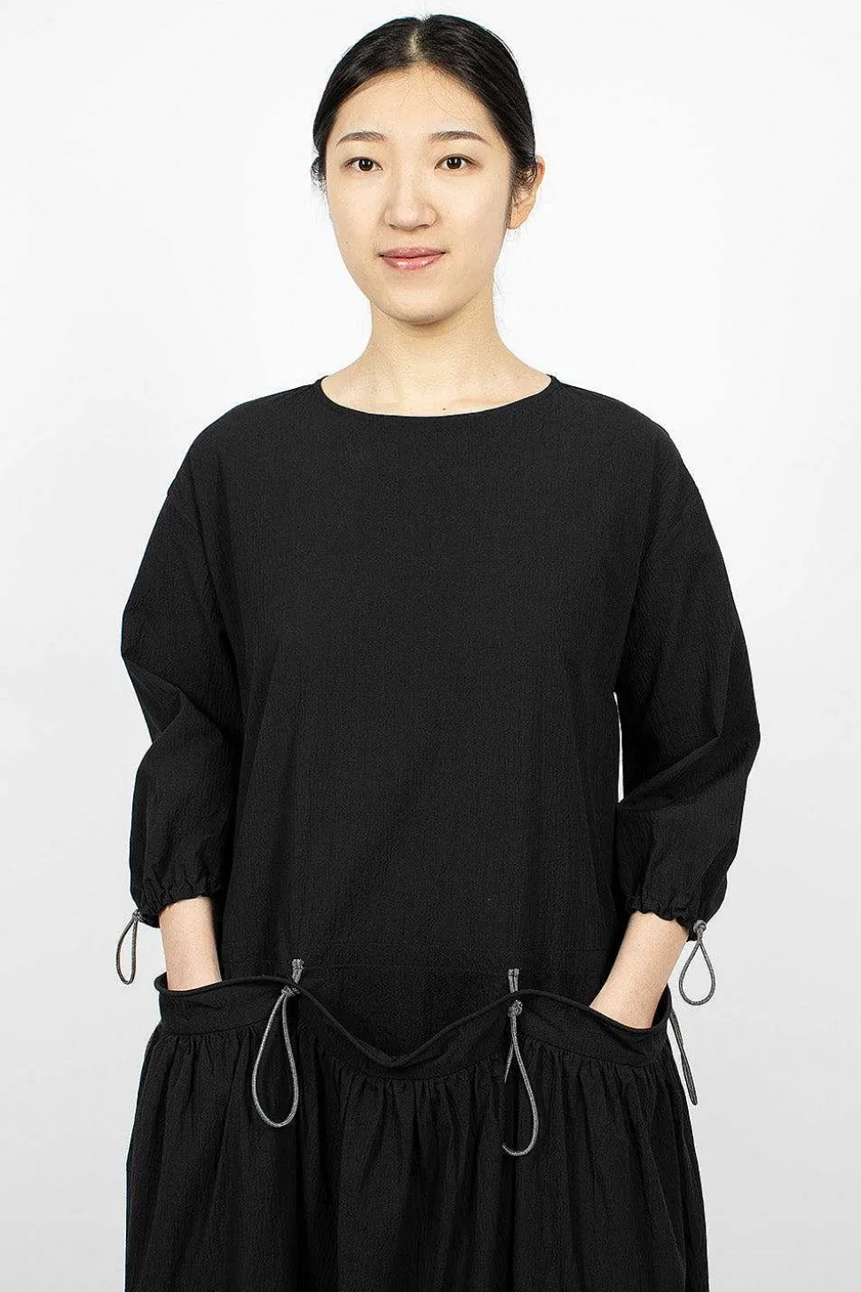 The Roper Dress Crinkled Cotton Flint
